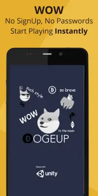 DogeUp - Such Fascinate. Many Fun. Wow Screen Shot 0