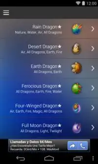 Breeding Guide Dragons World Screen Shot 1