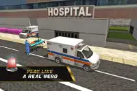 Ambulance Rescue 3D 2016 Screen Shot 10
