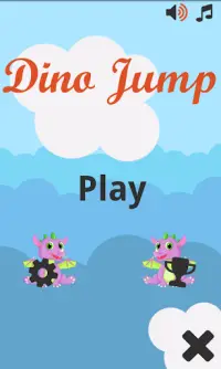Dino Jump Bounce Screen Shot 0