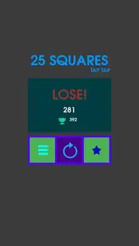 25 Squares - Tap Tap Screen Shot 9