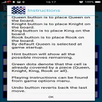 Chess Queen,Rook,Knight and King Problem Screen Shot 4
