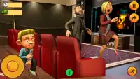 Страшный жуткий учитель 3D - Игра злой бабушки Screen Shot 5