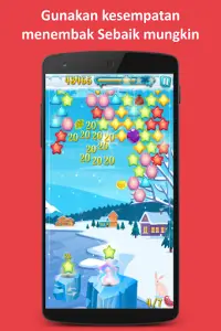 Game Bubble Shooter Terbaru - Buble shooter winter Screen Shot 1