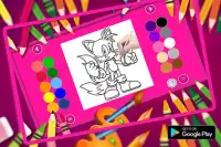 Coloring Book For Sonic Game  2018 Screen Shot 2