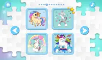 Unicorn Puzzles for Kids Screen Shot 1