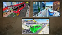 City Luxury Tourist Bus 3D Screen Shot 0