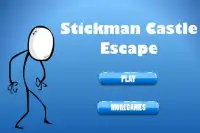 Stickman Castle Escape Screen Shot 0