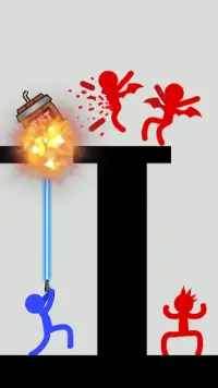 Bullet Shot - Stickman Puzzles Screen Shot 1