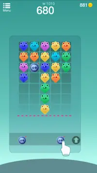Stack Three FRVR - Drop Cubes to the Block Puzzle! Screen Shot 1
