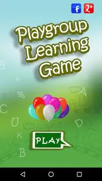 Playgroup Learning Game Screen Shot 0