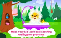 Baby Animal Bathing Game for Kids & Preschoolers Screen Shot 1