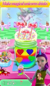 Unicorn Cake Maker- Unicorn Cup Cake Bakery Game Screen Shot 7