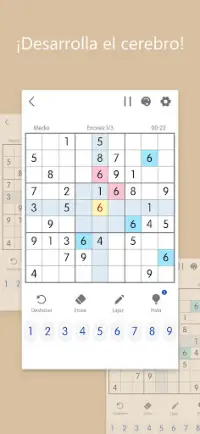 Sudoku - Lógica Pensar Juegos Screen Shot 1