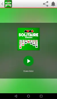 Solitaire Classic Screen Shot 1