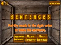 Sentence Scramble Word Game- Learning to Read Screen Shot 6