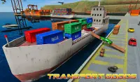 Navio carga simulador cidade game transporte carga Screen Shot 7
