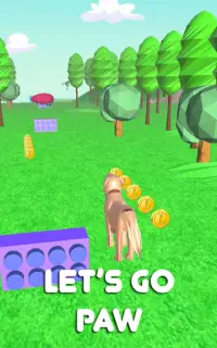 Running dog game: pug run competition Screen Shot 3
