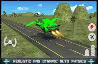 Flying Car 3D: Extreme Pilot Screen Shot 1