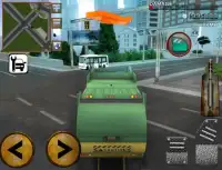Garbage Truck Simulator 2016 Screen Shot 8