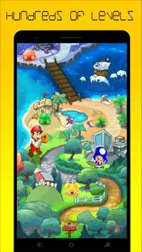 Bubble Mario Rescue Birds Screen Shot 1