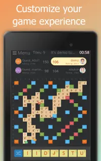 Rackword - Online word game Screen Shot 11