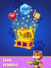 Cat Heroes - Match 3 Puzzle Screen Shot 12