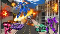 Robot Tank Transformer Attack Battle War Screen Shot 1