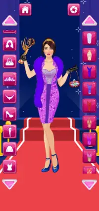 Fashion makeup dress up game Screen Shot 1