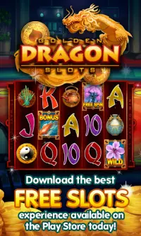 Golden Dragon Slots Spiel Screen Shot 0