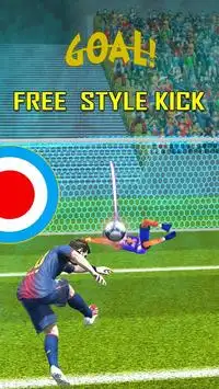 Football Shoot Goal: Superstar Soccer Free Kicks Screen Shot 0