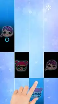 LOL Dolls Surprise : MAGIC Princess PIANO tiles Screen Shot 1