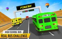 High School Bus Racing Games Screen Shot 3