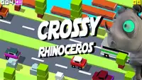 Crossy Rhinoceros Screen Shot 0