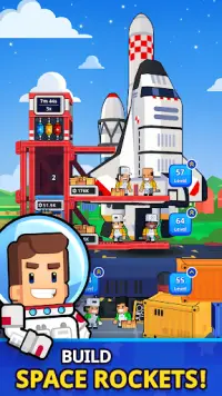 Rocket Star: Idle Tycoon Game Screen Shot 0