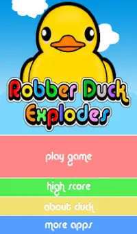 Robber Duck Explodes Screen Shot 10