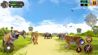 Tigre sauvage Simulateur Jeux Screen Shot 2