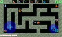 Maze Runner 2D: Old School Labyrinth Offline Game Screen Shot 1