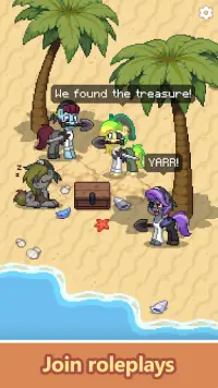 Pony Town - Социальная MMORPG Screen Shot 2