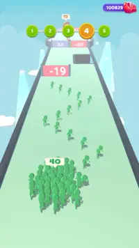 Hero Race 3D - Fun Run Game Screen Shot 1