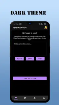 Fonts Keyboard - 100  Fancy Fonts & Emoji Keyboard Screen Shot 3