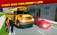 colegio autobús simulador Screen Shot 3