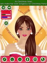 クリスマスの女の子がゲームをドレスアップ Screen Shot 8