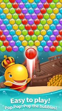 Bubble Shooter: Marine Boy Screen Shot 2