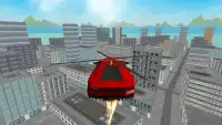 Flying  Helicopter Car 3D Free Screen Shot 1