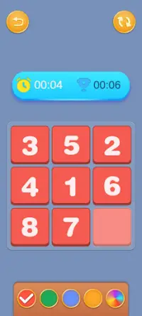 Number Puzzle - Slide Puzzle Screen Shot 8