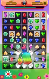 Gems Thieves Love Match Screen Shot 1