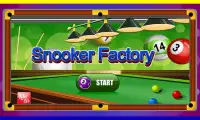 Snooker Factory - Billiard ball making fun Screen Shot 0