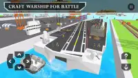 Naval Ships Battle: naves de guerra artesanal Screen Shot 7
