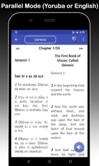 Yoruba & English Bible - With Full Offline Audio Screen Shot 3